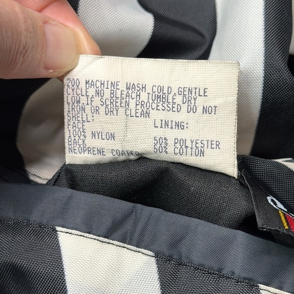 Vintage Butwin Black And White Referee Reversible Jacket Size XL - Picture 8 of 9